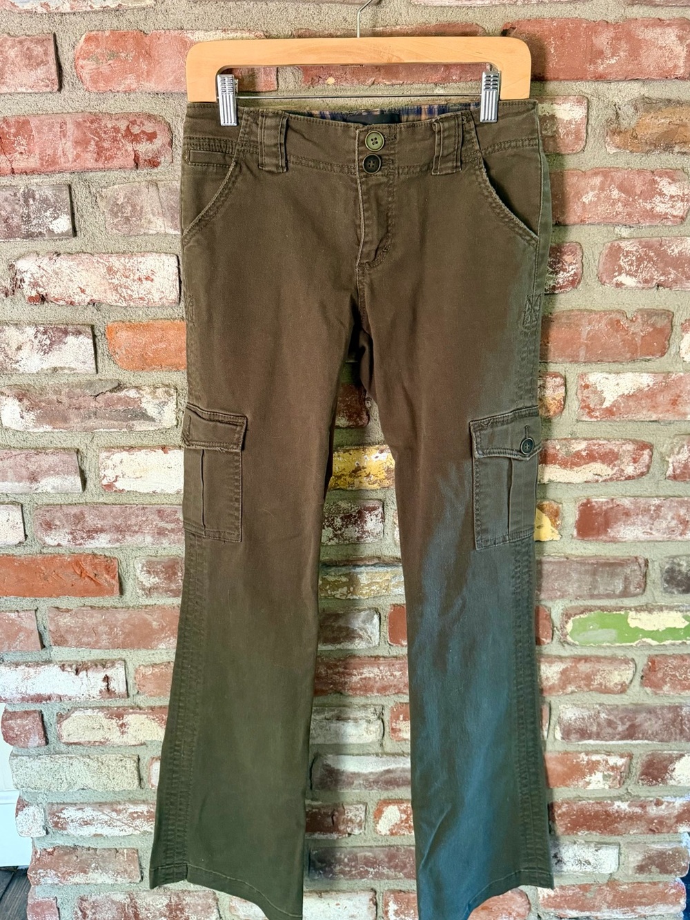 Sanctuary Cargo Pants in Olive Green
